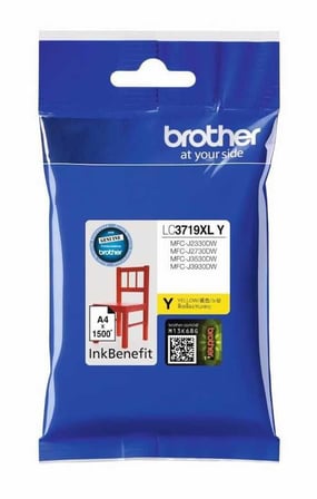 Brother LC3719XLY Sarı Orijinal Mürekkep Kartuşu 1500 Sayfa