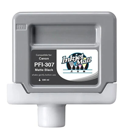 Canon PFI-307MBK Mat Siyah Muadil Kartuş 330ML