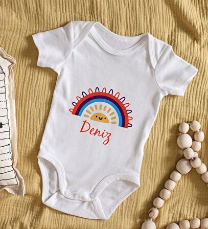 BK Kids İsimli Bebek Body Zıbın - Model 1