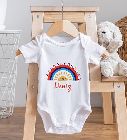 BK Kids İsimli Bebek Body Zıbın - Model 1