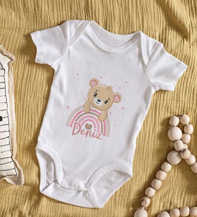 BK Kids İsimli Bebek Body Zıbın - Model 6