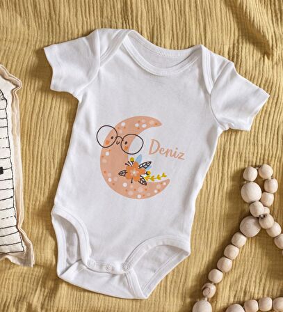 BK Kids İsimli Bebek Body Zıbın - Model 8