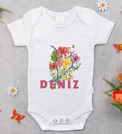 BK Kids İsimli Bebek Body Zıbın - Model 9