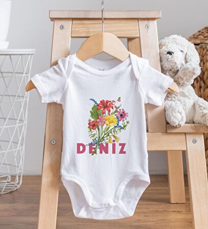 BK Kids İsimli Bebek Body Zıbın - Model 9