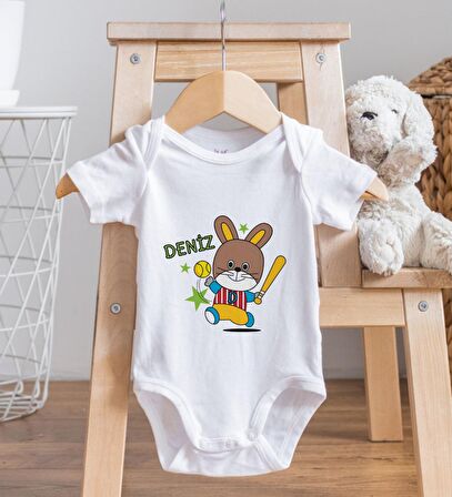 BK Kids İsimli Bebek Body Zıbın - Model 12