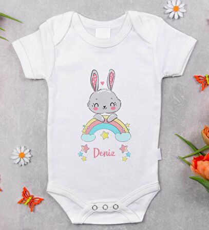 BK Kids İsimli Bebek Body Zıbın - Model 16