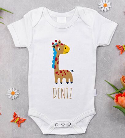 BK Kids İsimli Bebek Body Zıbın - Model 17