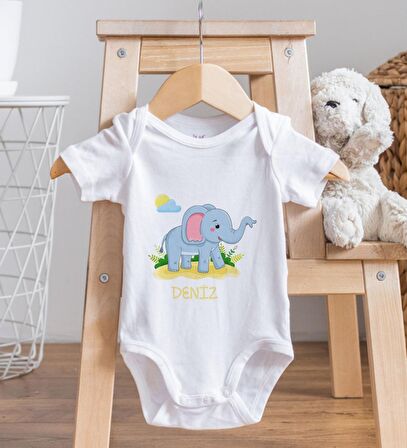 BK Kids İsimli Bebek Body Zıbın - Model 19