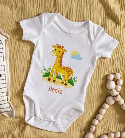 BK Kids İsimli Bebek Body Zıbın - Model 20