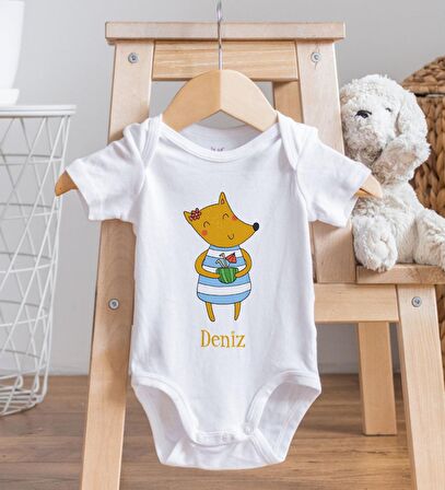 BK Kids İsimli Bebek Body Zıbın - Model 21