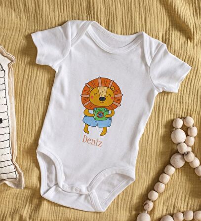 BK Kids İsimli Bebek Body Zıbın - Model 23