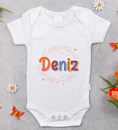 BK Kids İsimli Bebek Body Zıbın - Model 27