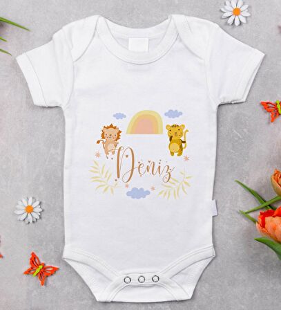 BK Kids İsimli Bebek Body Zıbın - Model 28