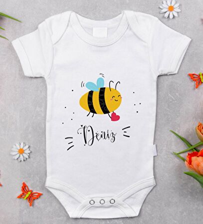 BK Kids İsimli Bebek Body Zıbın - Model 29