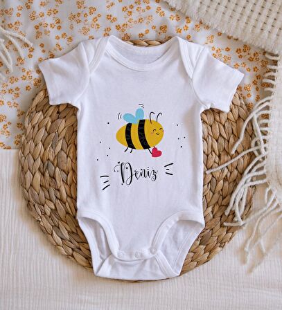 BK Kids İsimli Bebek Body Zıbın - Model 29