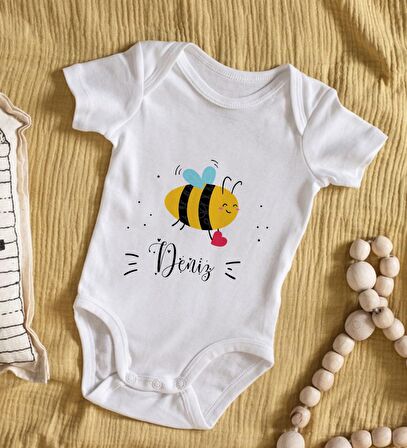 BK Kids İsimli Bebek Body Zıbın - Model 29