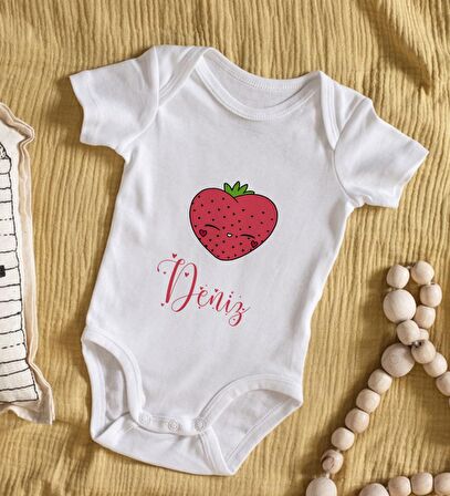 BK Kids İsimli Bebek Body Zıbın - Model 32