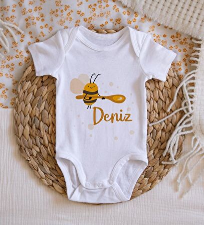 BK Kids İsimli Bebek Body Zıbın - Model 35