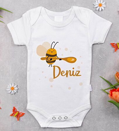 BK Kids İsimli Bebek Body Zıbın - Model 35