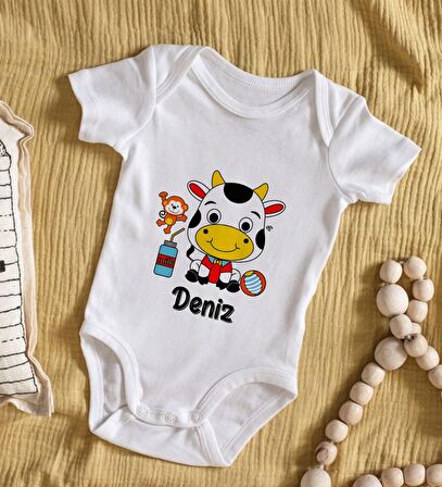 BK Kids İsimli Bebek Body Zıbın - Model 31