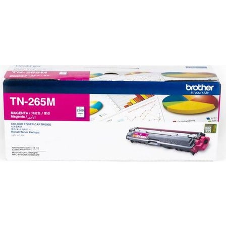 BROTHER TN-265M Orijinal Kırmızı Toner (2200 Sayfa)
