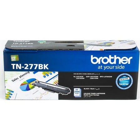 BROTHER TN-277BK Orijinal Siyah Toner (3000 Sayfa)