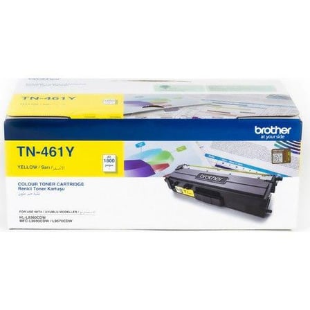 BROTHER TN-461Y Orijinal Sarı Toner (1800 Sayfa)