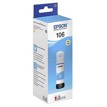 Epson 106-C13T00R240 Orijinal Mavi Mürekkep