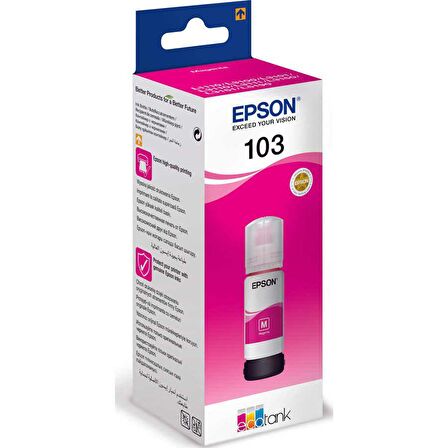 Epson 103-C13T00S34A Kırmızı Orijinal Mürekkep - 65ml