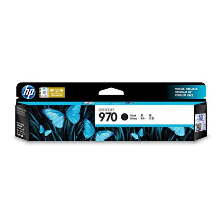 Orijinal HP 970 Mürekkep Kartuşu Siyah CN621AE