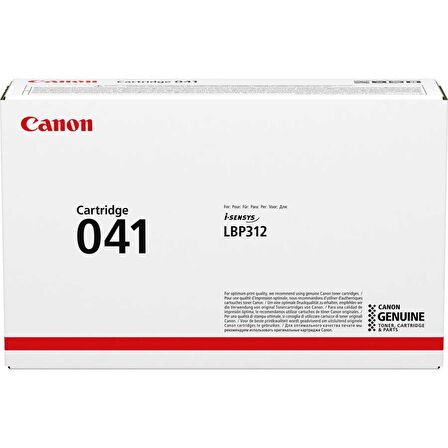 Canon CRG-041 BK Orijinal Siyah Toner Kartuşu 0452C002