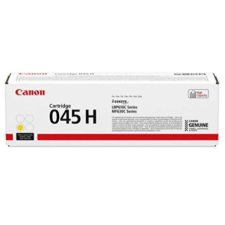 Canon CRG-045H/1243C002 Sarı Orijinal Toner Yüksek Kapasiteli