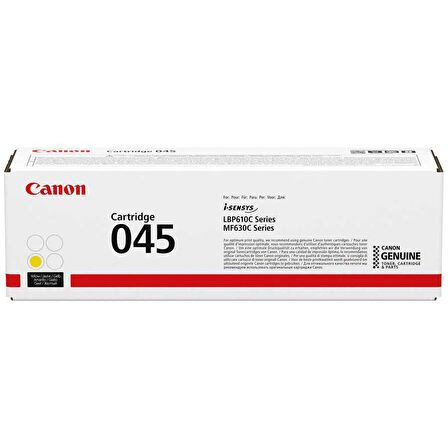 Canon CRG-045/1239C002 Sarı Orijinal Toner