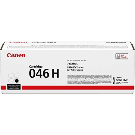 Canon CRG-046H/1254C002 Siyah Orijinal Toner Yüksek Kapasiteli