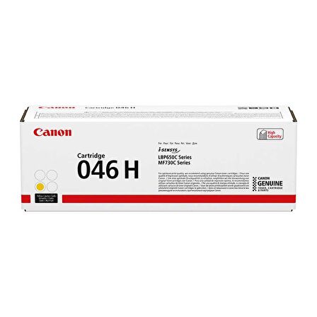 Canon CRG-046H/1251C002 Sarı Orijinal Toner Yüksek Kapasiteli