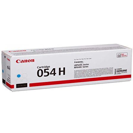 Canon CRG-054H/3027C002 Mavi Orijinal Toner Yüksek Kapasiteli
