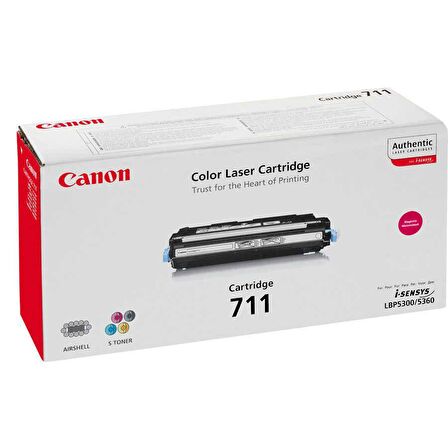 Canon CRG-711/1658B002 Kırmızı Orijinal Toner