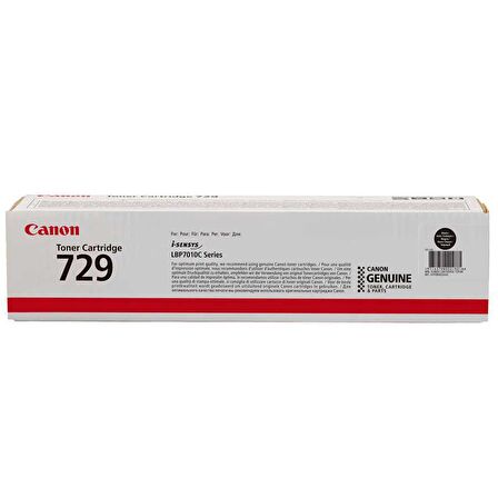 Canon CRG-729/4370B002 Siyah Orijinal Toner