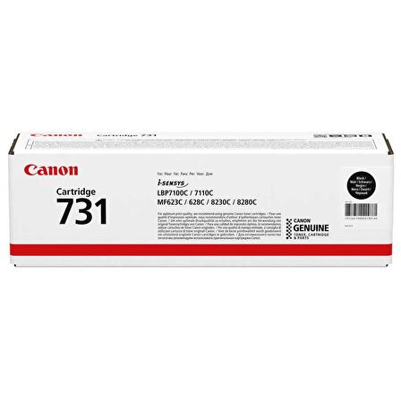 Canon CRG-731/6272B002 Siyah Orijinal Toner
