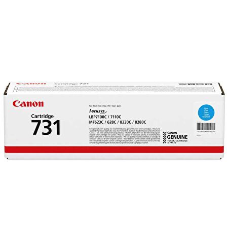 Canon CRG-731/6271B002 Mavi Orijinal Toner