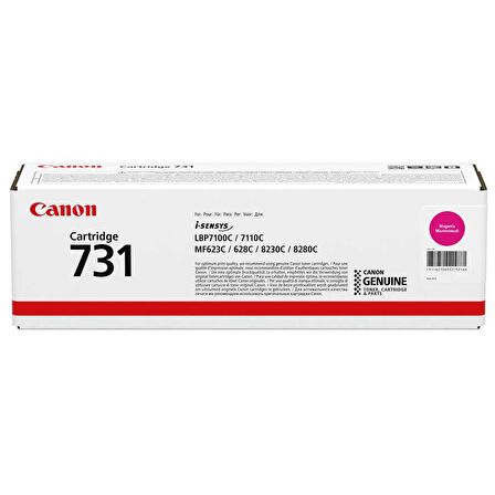 Canon CRG-731/6270B002 Kırmızı Orijinal Toner