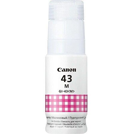 Canon GI-43M Kırmızı Orijinal Mürekkep Şişe 60ML 4680C001AA