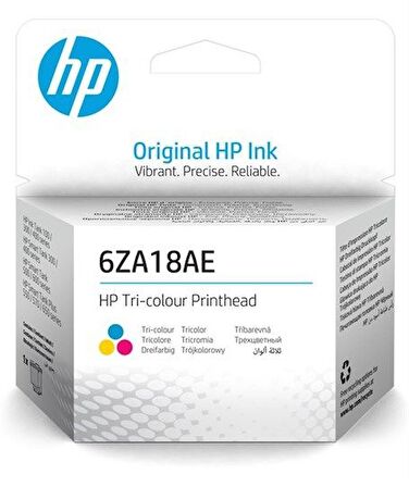 HP 6ZA18AE Renkli Orijinal Baskı Kafası - Smart Tank 513