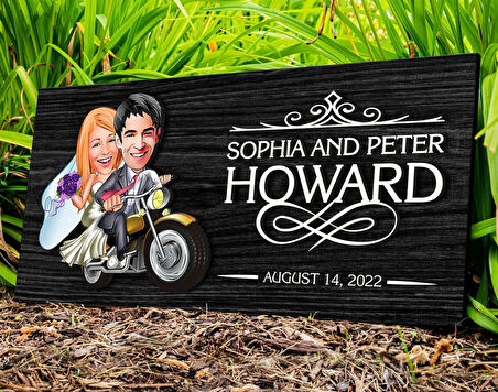 BK Gift Kişiye Özel Evleniyoruz Karikatürlü Kabartma Figürlü Ahşap Tablo, Duvar Dekoru, Arkadaşa Hediye, Özel Tasarım Ev Hediyesi-8