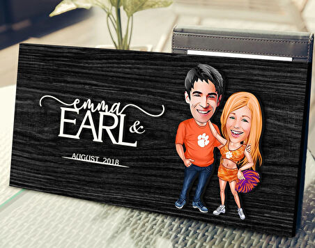 BK Gift Kişiye Özel Sevgililer Karikatürlü Kabartma Figürlü Ahşap Tablo, Duvar Dekoru, Arkadaşa Hediye, Özel Tasarım Ev Hediyesi-54