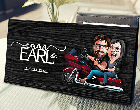 BK Gift Kişiye Özel Sevgililer Karikatürlü Kabartma Figürlü Ahşap Tablo, Duvar Dekoru, Arkadaşa Hediye, Özel Tasarım Ev Hediyesi-103