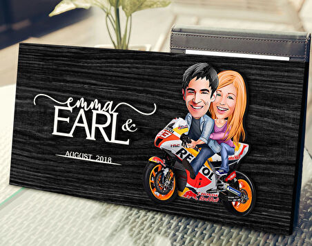 BK Gift Kişiye Özel Sevgililer Karikatürlü Kabartma Figürlü Ahşap Tablo, Duvar Dekoru, Arkadaşa Hediye, Özel Tasarım Ev Hediyesi-111