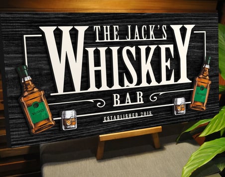 BK Gift Kişiye Özel Kabartma Tasarım Siyah(Ebony) Ahşap Bar Tabelası, Home Bar Tabela, Rustik Ev Dekorasyonu, Duvar Dekoru-12