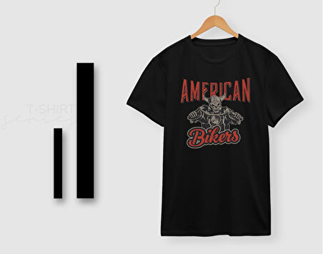 BK Gift Motorsiklet Tasarımlı Erkek Siyah T-shirt -8, Arkadaşa Hediye, Doğum Günü Hediyesi, Sevgili Hediyesi