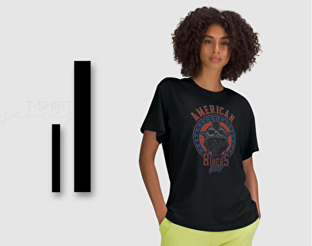 BK Gift Motorsiklet Tasarımlı Kadın Siyah T-shirt -2, Arkadaşa Hediye, Doğum Günü Hediyesi, Sevgili Hediyesi